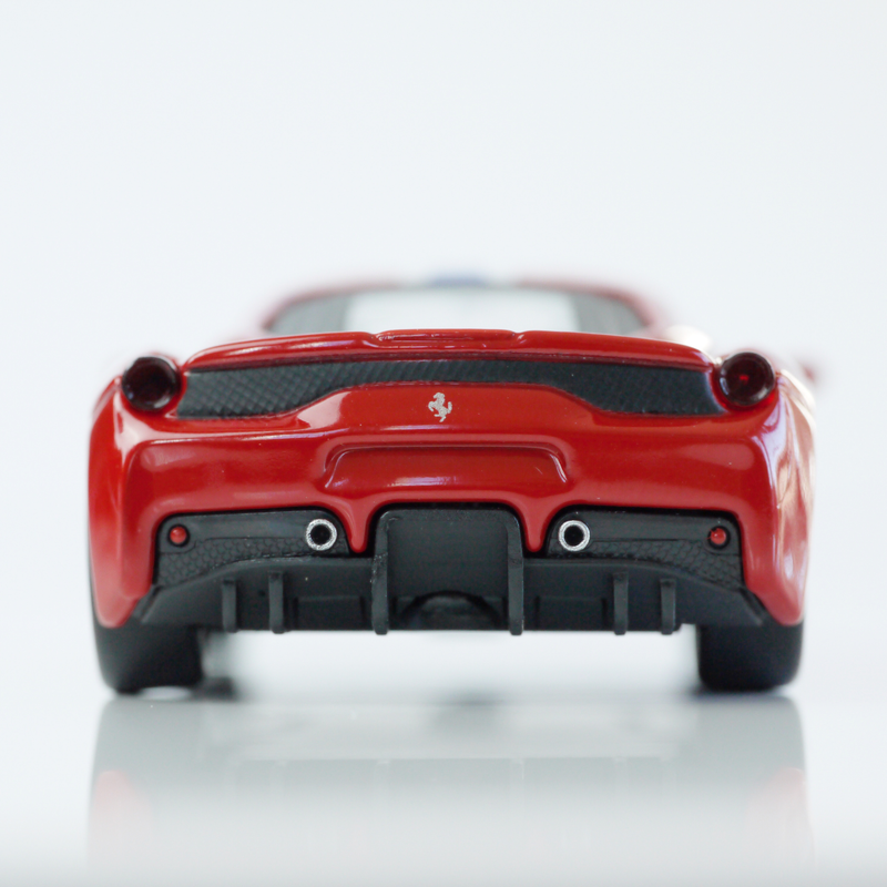 Illustration for article titled Kyosho Ferrari 10 1/64 #68 - Project Prancing Horse #68 - 2013 Ferrari 458 Speciale